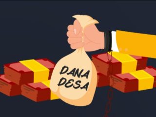 ILUSTRASI, Dugaan Penyimpangan Dana Desa Kertamukti. (AlexaPodcast.ID)