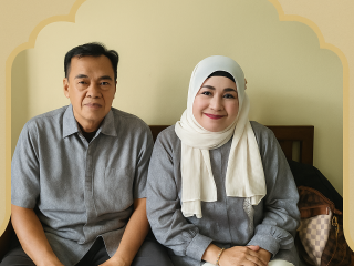 H. Endang Rohmat beserta keluarga. (AlexaPodcast.ID)