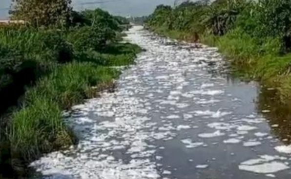 Pencemaran Kali Cilemahabang Berulang. (AlexaPodcast.ID)