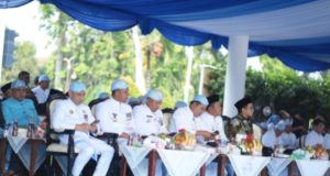 Pengamanan Ketat Polres Karawang Warnai Apel Besar Hari Jadi Kabupaten Karawang Upacara Hari Jadi Karawang ke-392. (AlexaPodcast.ID)