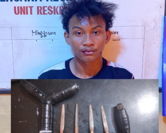 Remaja Pelaku Curanmor Ditangkap dan Diserahkan ke Polisi. (AlexaPodcast.ID) Remaja Pelaku Curanmor Ditangkap dan Diserahkan ke Polisi. (AlexaPodcast.ID)