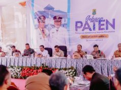 Polres Karawang Dukung Program Pemerintah Daerah Lewat Pengamanan Gebyar Paten di Kutawaluya Pelayanan Publik Terpadu di Kutawaluya Dihadiri Forkopimda. (AlexaPodcast.ID)