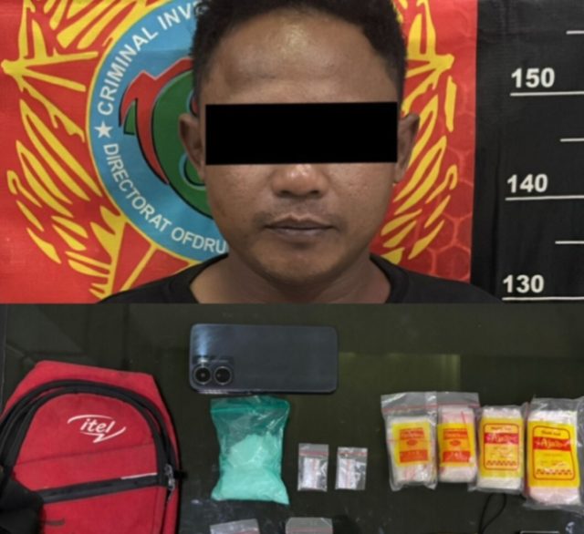 Tersangka W Dibekuk di Cilamaya Kulon, Polisi Temukan Sabu Siap Edar. (AlexaPodcast.ID)