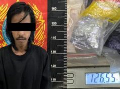 Satresnarkoba Polres Karawang Gagalkan Peredaran Sabu Senilai Rp189 Juta Pria Asal Cilamaya Wetan Ditangkap Bersama 126 Gram Sabu. (AlexaPidcast.ID)