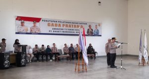 Polres Karawang Hadiri Penutupan Pelatihan Satpam Gada Pratama Angkatan 73 Kapolres Karawang Harap Satpam Jadi Garda Terdepan Jaga Keamanan dan Ketertiban. (AlexaPodcast.ID)