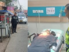 Satlantas Polres Karawang Evakuasi Korban Tewas dan Luka Berat Pengendara Motor Tewas, Pembonceng Luka Berat. (AlexaPodcast.ID)