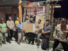 Kapolsek Tarumajaya Gelar Ngopi Kamtibmas, Serahkan Bantuan TV ke Poskamling Tambun Bulak Lewat Cooling System, Kapolsek Tarumajaya Pererat Silaturahmi dan Cegah Gangguan Kamtibmas. (AlexaPodcast.ID)