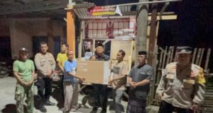 Kapolsek Tarumajaya Gelar Ngopi Kamtibmas, Serahkan Bantuan TV ke Poskamling Tambun Bulak Lewat Cooling System, Kapolsek Tarumajaya Pererat Silaturahmi dan Cegah Gangguan Kamtibmas. (AlexaPodcast.ID)