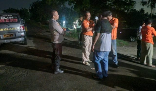 Warga Munjul Kidul Ditemukan Meninggal Setelah Lompat ke Irigasi Citarum Timur. (AlexaPodcast.ID)