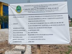 CV. Jaya Bangun Bumi Disorot, Proyek SMKN 1 Batujaya Diduga Sarat Pelanggaran Teknis Proyek Rp 2 Miliar di SMKN 1 Batujaya. (AlexaPodcast.ID)