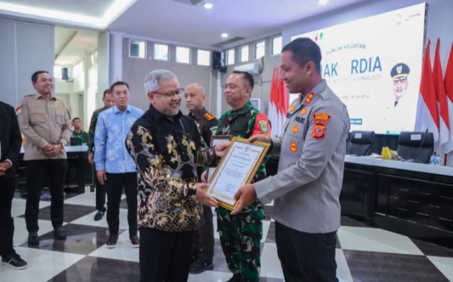 Momentum Hakordia 2025, Kapolres Karawang Serukan Pemerintahan Bersih dan Berintegritas. (AlexaPodcast.ID)