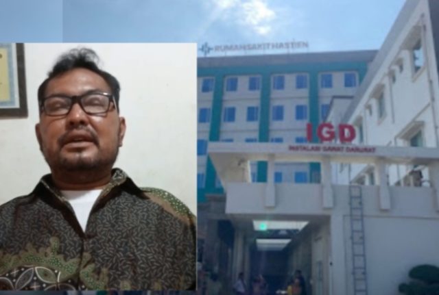 Keluarga Pasien Keluhkan Pelayanan RS Hastien Rengasdengklok yang Dinilai Lalai. (AlexaPodcast.ID) Keluarga Pasien Keluhkan Pelayanan RS Hastien Rengasdengklok yang Dinilai Lalai. (AlexaPodcast.ID)