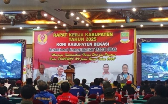 KONI Bekasi Siap Hadapi Porprov Jabar 2026. (AlexaPodcast.ID)