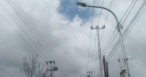 PJU Tak Berfungsi, Pengguna Jalan Resah Melintas di Suranenggala–Panguragan PJU di Jalur Suranenggala–Panguragan. (AlexaPodcast.ID)