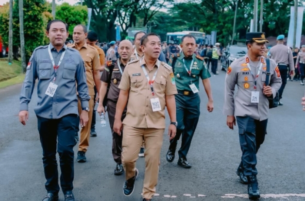 Polres Karawang Dukung Arah Kebijakan Presiden dalam Rakornas Nasional 2026 Karawang Hadiri Rakornas 2026, Komitmen Dukung Indonesia Emas 2045. (AlexaPodcast.ID)