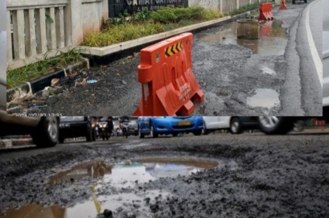 Pantura Jatisari Hancur, Camat Minta Pemerintah Segera Bertindak. (AlexaPodcast.ID)
