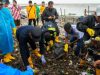 Polres Karawang Bersama Pemkab dan TNI Gelar Gebyar Aksi Bersih-bersih Mangrove Pantai Tangkolak Kapolres Karawang Gebyar Aksi Bersih-bersih di kawasan mangrove Pantai Tangkolak. (AlexaPodcast.ID)