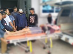 Pencari Besi Bekas Tewas Tertimpa Mata Gerinda di Rengasdengklok Korban di bawa ke Rumah Sakit terdekat. (AlexaPodcast.ID)