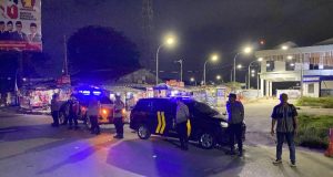 Patroli Biru Polsek Cikarang Barat Cegah Balap Liar dan Perang Sarung Saat Ramadhan Polsek Cikarang Barat Intensifkan Patroli. (AlexaPodcast.ID)