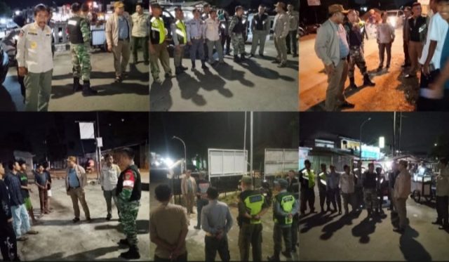 Sinergi Linmas dan Aparat, Karawang Wetan Dijaga Tetap Aman Saat Sahur. (AlexaPodcast.ID)