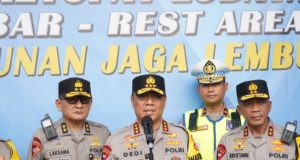 Kapolda Jabar Sebut Lonjakan Pemudik 2026 Masih Aman dan Terkendali Kapolda Pastikan Kondisi Terkendali. (AlexaPodcast.ID)