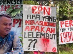 Borobudur Bukan Tambang, Warga dan Aktivis Kompak Menolak Borobudur Bukan Area Tambang. (AlexaPodcast.ID)