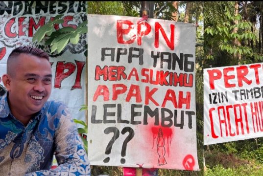 Borobudur Bukan Tambang, Warga dan Aktivis Kompak Menolak Borobudur Bukan Area Tambang. (AlexaPodcast.ID)