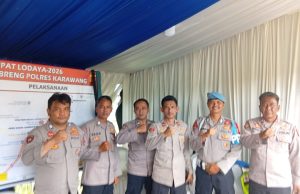 Patroli Gabungan Arus Balik di Sasak Gambreng Aman dan Kondusif Pos Pam Sasak Gambreng Jaga Stabilitas Kamtibmas. (AlexaPodcast.ID)