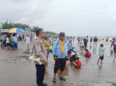 Polsek Pakisjaya Intensifkan Patroli di Lokasi Wisata Polisi Perketat Pengamanan Objek Wisata Saat Lebaran. (AlexaPodcast.ID)