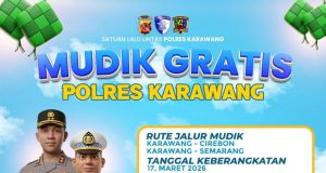 Polres Karawang Buka Mudik Gratis 2026, Warga Bisa Pulang Kampung Tanpa Pikir Ongkos Polres Karawang Siapkan Mudik Gratis ke Cirebon dan Semarang, Kesempatan Pulang Tanpa Beban. (AlexaPodcast.ID)