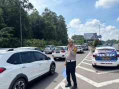 Long Weekend Paskah 2026, Polres Karawang Kerahkan 174 Personel di Titik Strategis Polres Karawang Terapkan Pengamanan dan Contraflow. (AlexaPodcast.ID) 