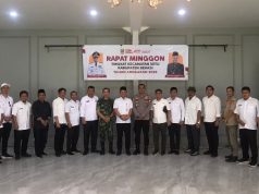 Sinergi Tiga Pilar, Kapolsek Setu Hadiri Rapat Minggon Kecamatan Kapolsek Setu Dorong Sinergitas dalam Rapat Minggon Kecamatan. (AlexaPodcast.ID)