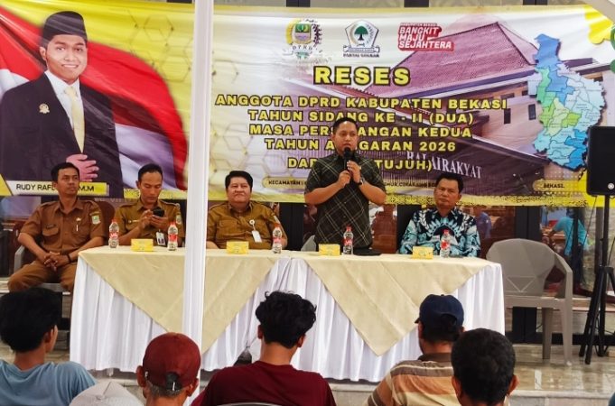 Rudy Rafly Tegaskan Reses Bukan Seremonial, Aspirasi Warga Jadi Prioritas Reses Dapil VII, Rudy Rafly Bawa Suara Warga ke Meja Pembahasan DPRD. (AlexaPodcast.ID)