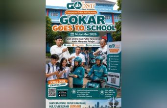 GOKAR Goes to School, Bawa Edukasi Transportasi untuk Pelajar Dari Jalan ke Sekolah, GOKAR Perluas Peran Edukasi. (AlexaPodcast.ID)