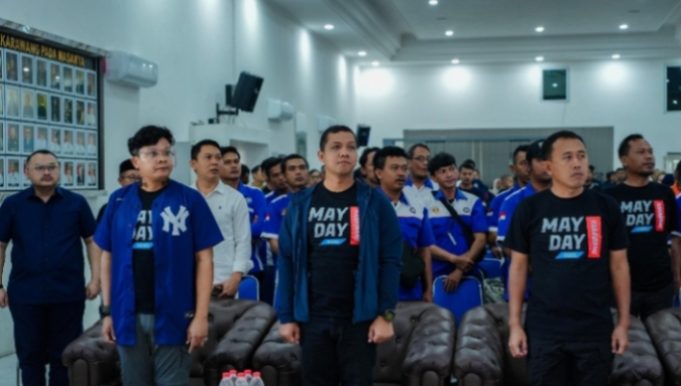 May Day Karawang 2026, Momentum Perkuat Kolaborasi dan Iklim Investasi Peringatan Hari Buruh di Karawang Berlangsung Kondusif. (AlexaPodcast.ID)