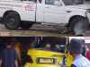 Kecelakaan di Tanjungpura Karawang, Mobil KDMP Hantam Belakang Angkot hingga Ringsek Angkot Ditabrak Mobil Operasional Koperasi Desa Merah Putih. (AlexaPodcast.ID)