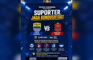 Polres Karawang Warning Euforia Berlebihan Saat Nobar Persib, Hindari Aksi Provokatif Jelang Laga Persib Kontra Persijap, Kapolres Karawang Minta Suporter Tetap Kondusif. (AlexaPodcast.ID)