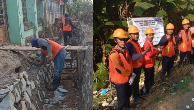Proyek Rehabilitasi Drainase di Dusun Sentul Diklaim Dikerjakan Sesuai RAB dan Juknis Proyek Drainase Dusun Sentul. (AlexaPodcast.ID)