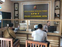 Senyum, Sapa, dan Solusi Jadi Kunci, SPKT Polsek Karawang Kota Raih Kepercayaan Masyarakat Pelayanan Prima SPKT Polsek Karawang. (AlexaPodcast.ID)