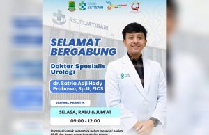 RSUD Jatisari Hadirkan Dokter Spesialis Urologi, Akses Layanan Kesehatan Masyarakat Kian Lengkap dr. Satria Adji Hady Prabowo Bergabung, Layanan Urologi Resmi Hadir di RSUD Jatisari. (AlexaPodcast.ID)