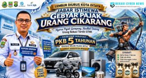 Samsat Kabupaten Bekasi Beri Kupon Undian bagi Wajib Pajak Kendaraan yang Taat 5 Tahun Berturut-turut Samsat Bekasi Siapkan Kupon Undian. (AlexaPodcast.ID)