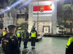 Polres Karawang Kerahkan 76 Personel dalam KRYD, Jaga Keamanan Wilayah Patroli Gabungan Polres Karawang. (AlexaPodcast.ID)