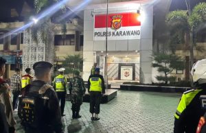 Polres Karawang Kerahkan 76 Personel dalam KRYD, Jaga Keamanan Wilayah Patroli Gabungan Polres Karawang. (AlexaPodcast.ID)