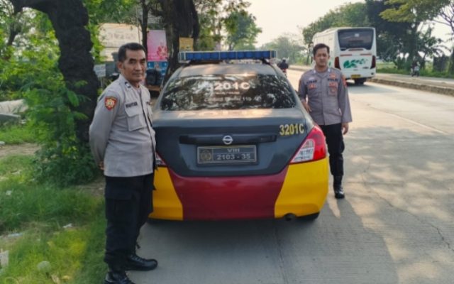 Bripka Sobari Pimpin Patroli Siang. (AlexaPodcast.ID)