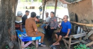 Patroli Dialogis di Bojong Loa, Aipda Tito Rama Ajak Warga Perkuat Keamanan Lingkungan