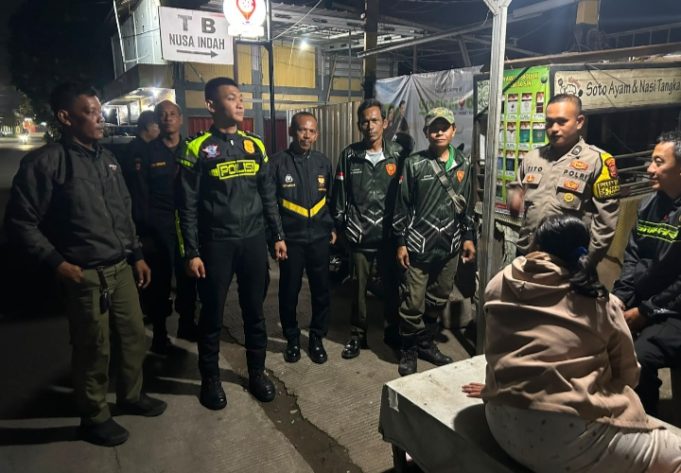 Patroli Blue Light Polsek Karawang Kota Sisir Jalan Maja Timur, Cegah Tawuran hingga Curanmor