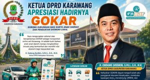 GOKAR Resmi Mengaspal di Karawang, Ketua DPRD: Saatnya Bangga Gunakan Produk Daerah
