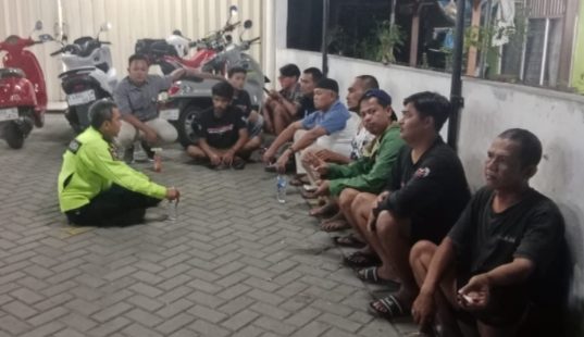 Ngobrol Santai Bareng Anak Muda, Aiptu Andi Setiadi Ajak Pemuda Jaga Kamtibmas