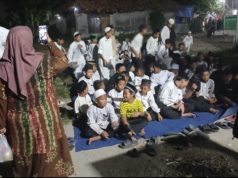 Pawai Obor Warnai Malam 1 Muharram di Kalijeruk, Tanamkan Nilai Religius Sejak Dini