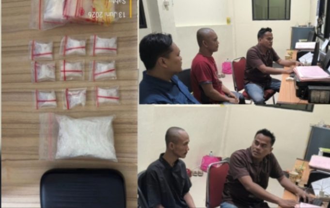Simpan 43,14 Gram Sabu, Dua Warga Jayakerta Karawang Dibekuk Polisi